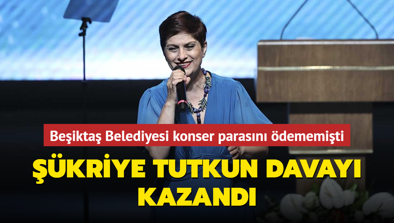 Beikta Belediyesi konser parasn dememiti... kriye Tutkun davay kazand