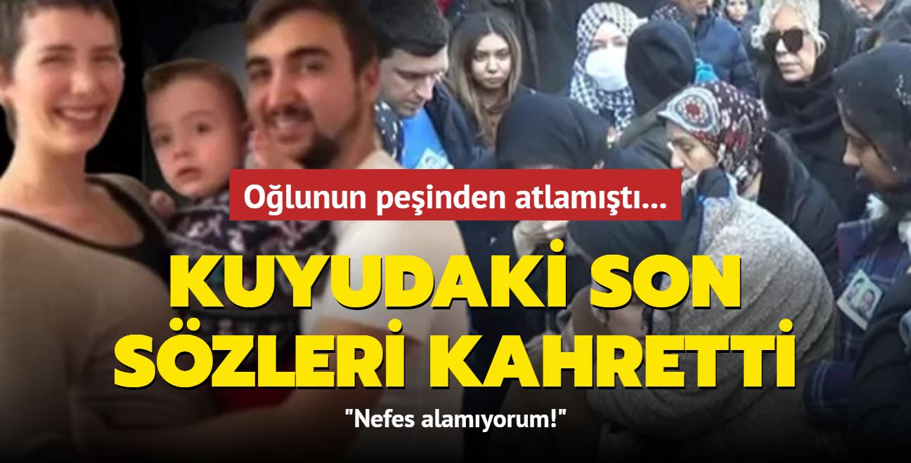 Olunun peinden atlamt... Kuyudaki son szleri kahretti: Nefes alamyorum!