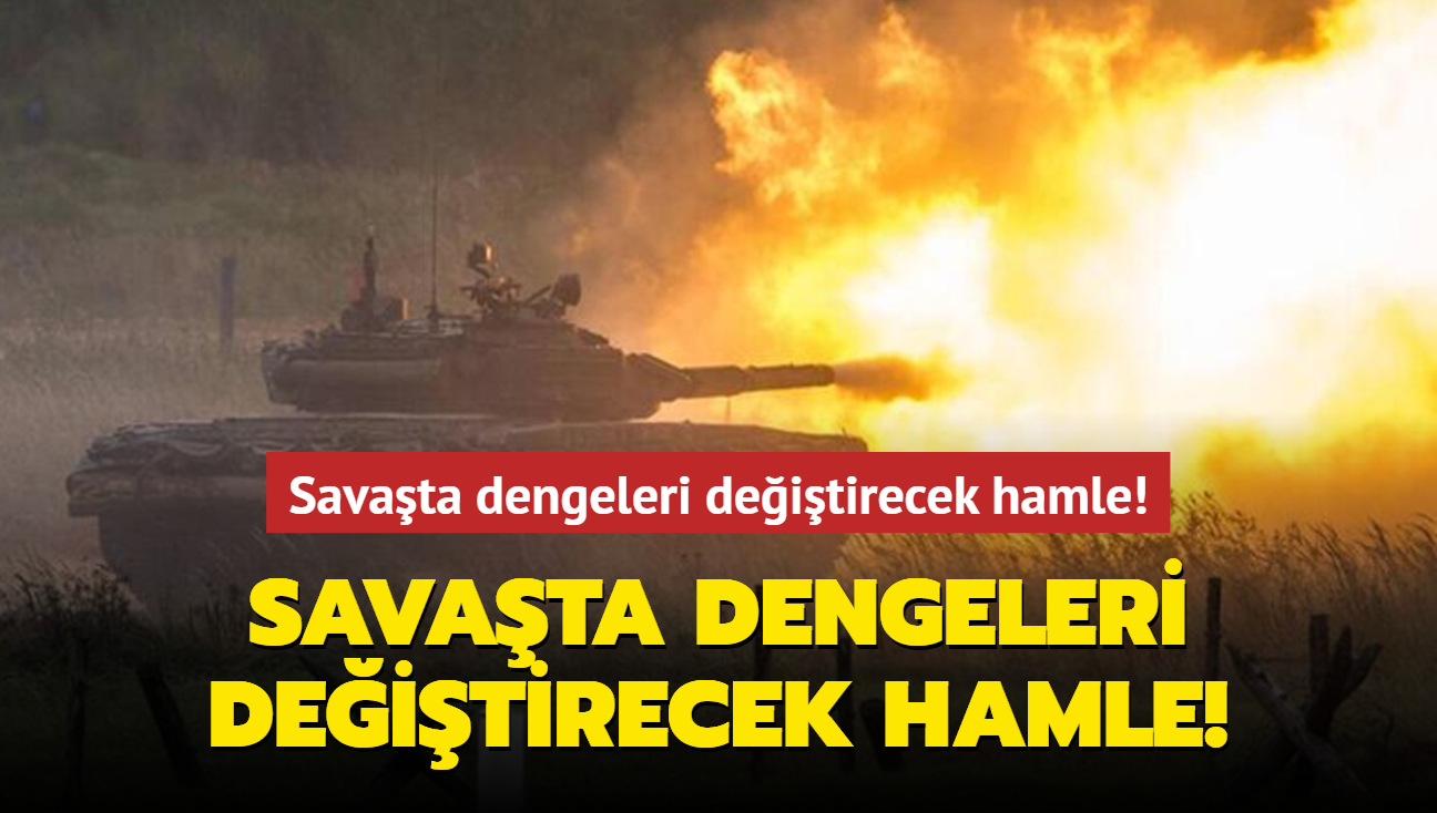 Savata dengeleri deitirecek hamle! Blgeye Leopard tanklar gnderilecek