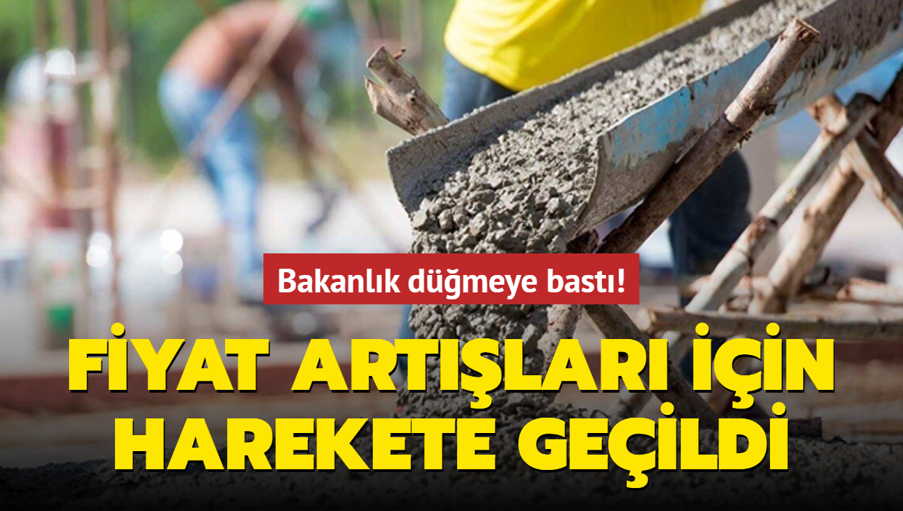 Bakanlk dmeye bast! Fiyat artlar iin harekete geildi