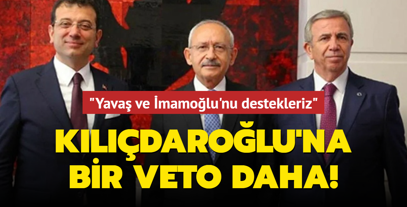 Y Parti'den Kldarolu'na bir veto daha: Yava ve mamolu'nu destekleriz