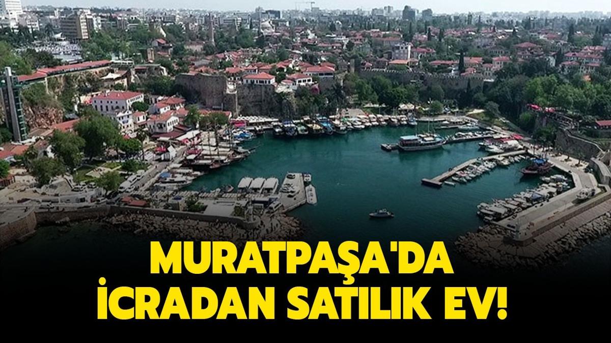 Muratpaa'da 2.4 milyon TL'ye icradan satlk ev!