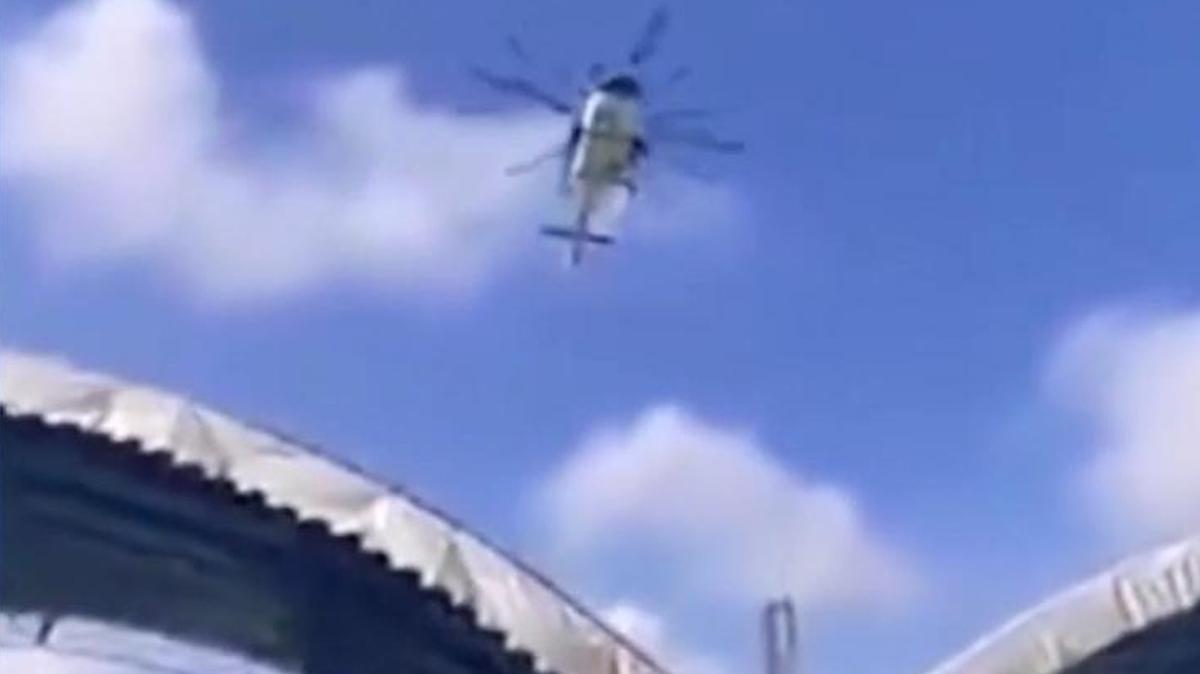 Tayland'da helikopter, etkinlik adrn devirdi: 8 yaral