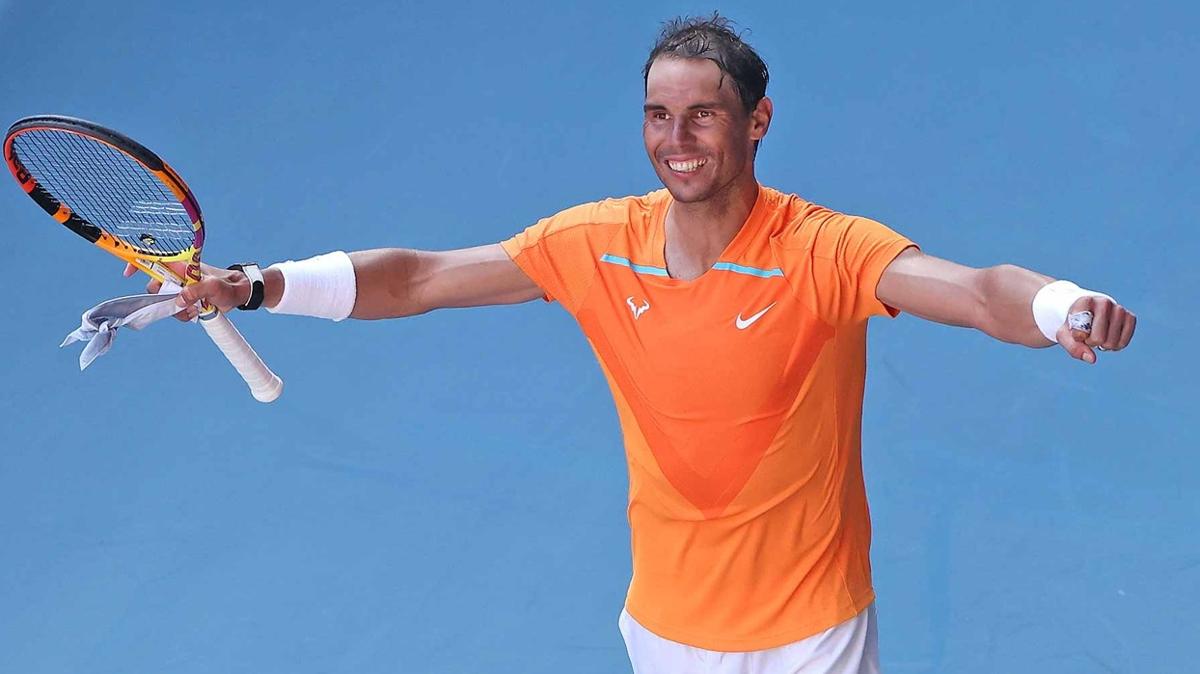 Avustralya Ak'ta son durum: Rafael Nadal st turda
