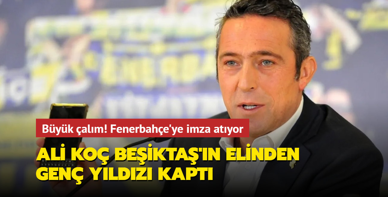 Ali Ko Beikta'n elinden gen yldz kapt! Fenerbahe'ye imza atyor