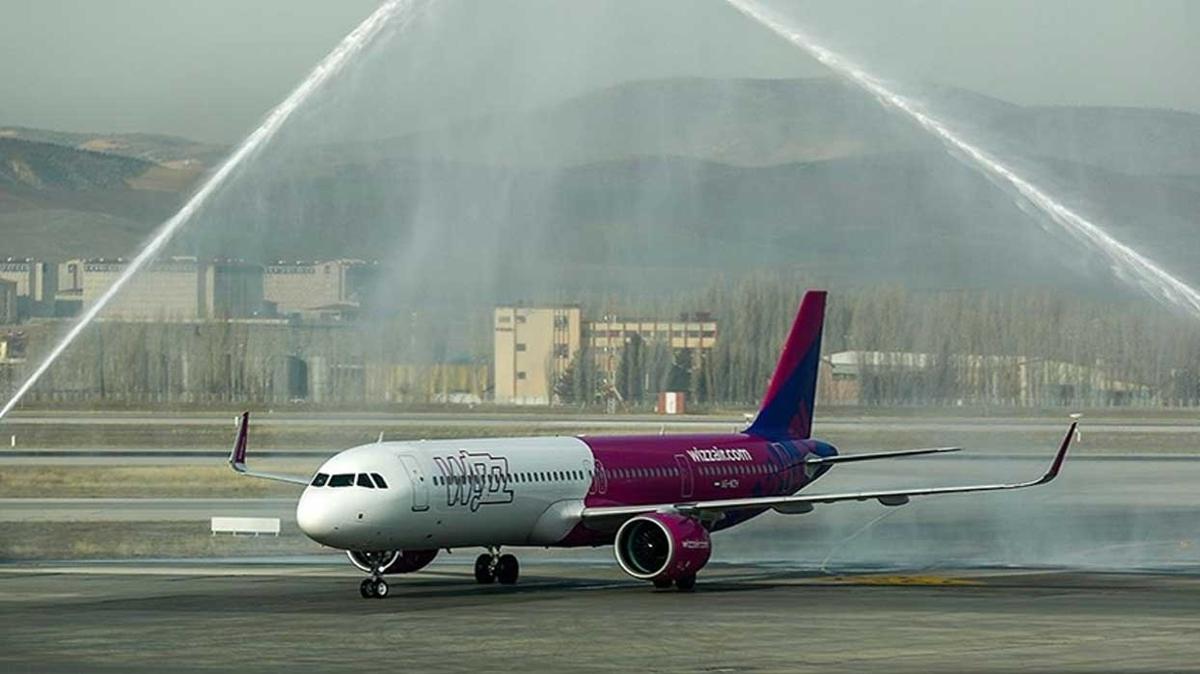 Wizz Air'in Esenboa-Abu Dabi karlkl seferleri balad