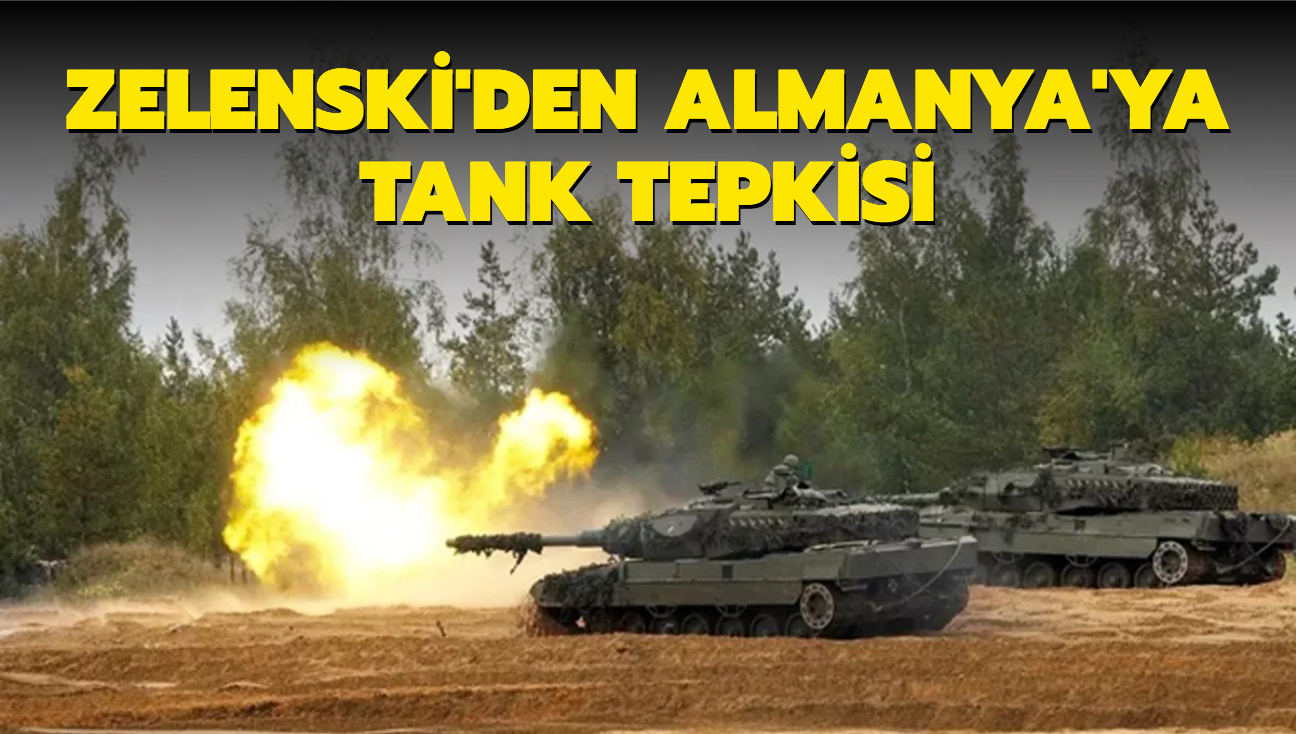 Zelenski'den Almanya k: Onlar bize verin!