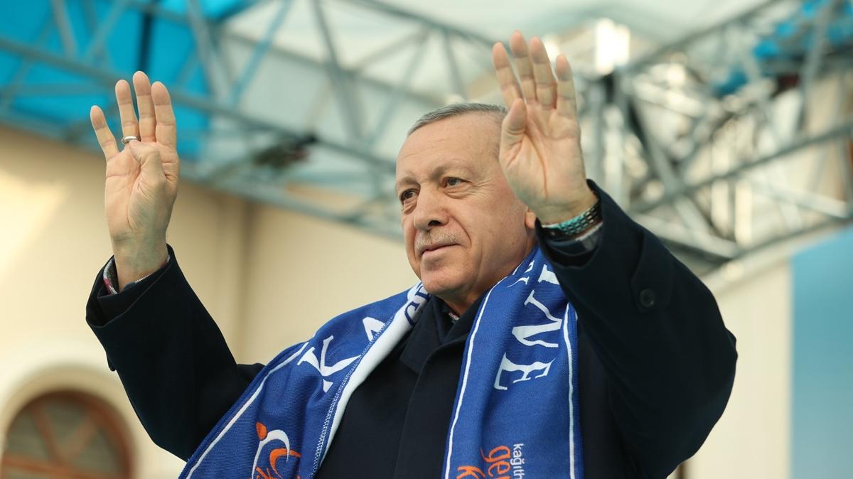Bakan Erdoan'dan "Kanal stanbul" mesaj!