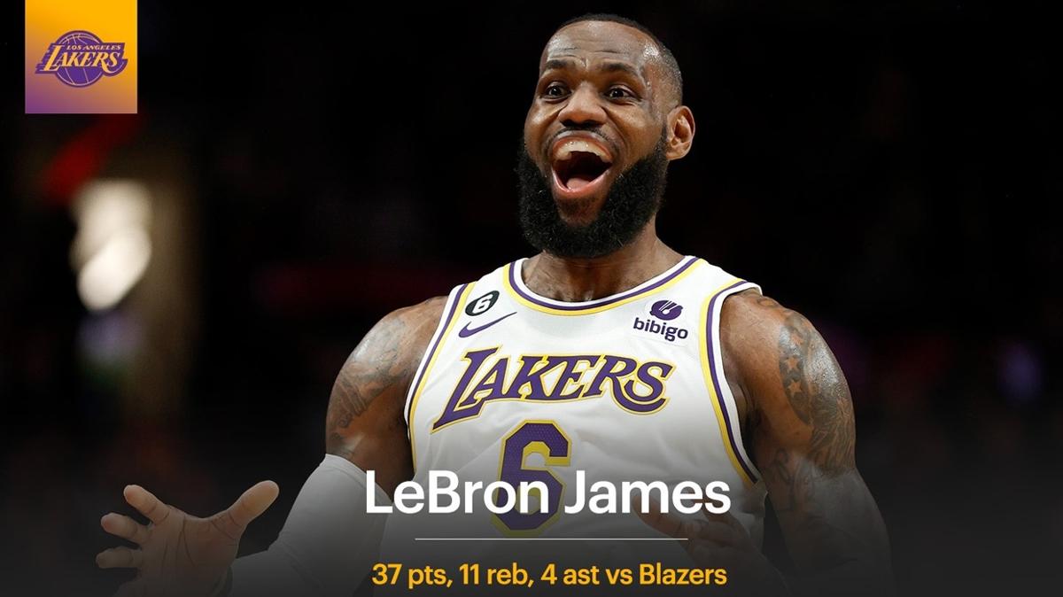 Los Angeles Lakers 25 saydan dnd! LeBron James arln koydu