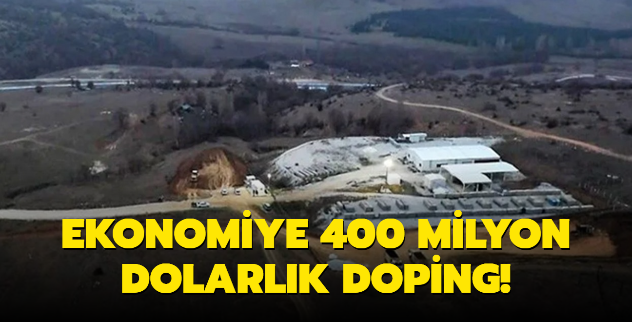 Ekonomiye 400 milyon dolarlk doping!
