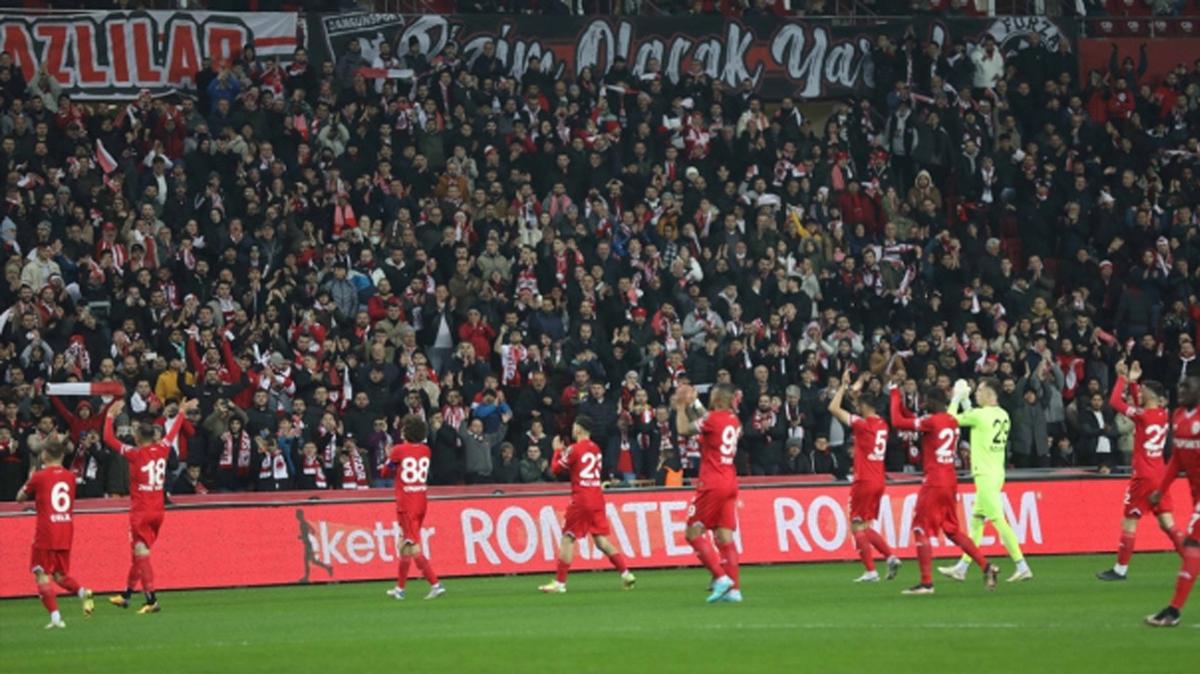 Samsunspor zirveye oturdu