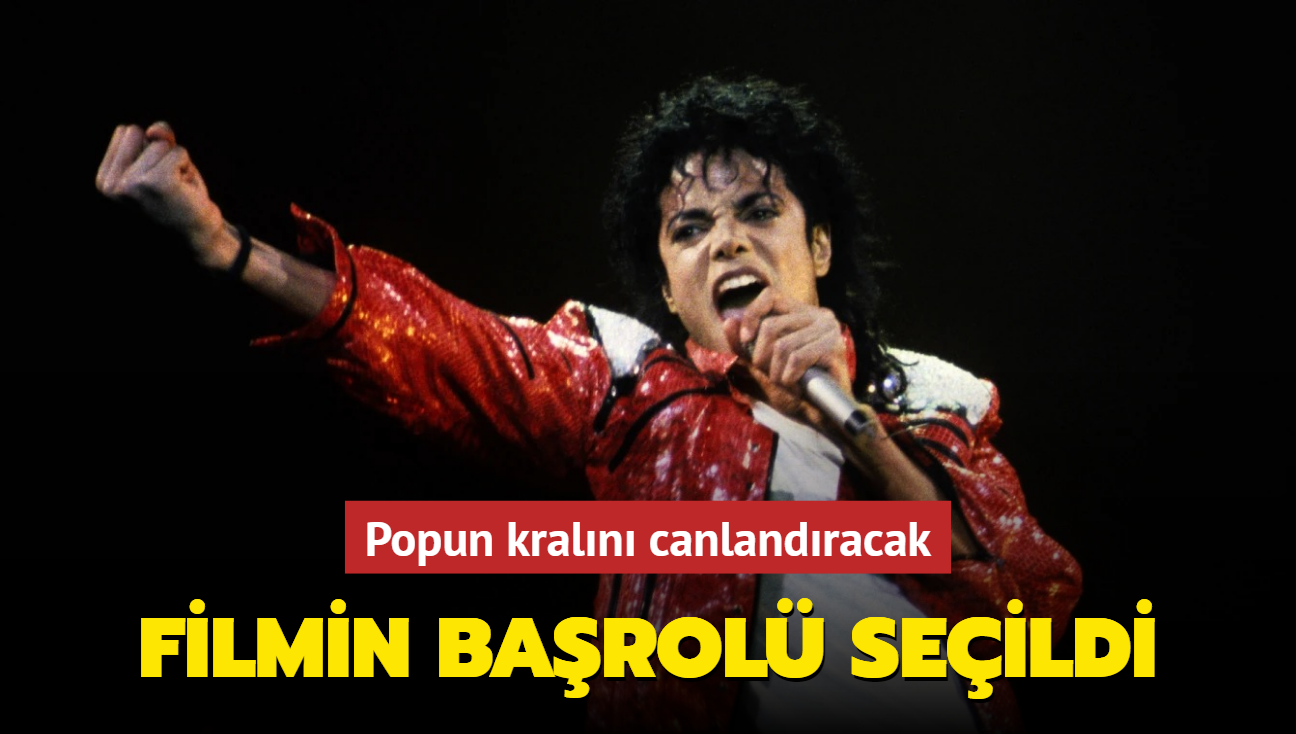 Michael Jackson'n hayatn anlatacak filmin barol seildi