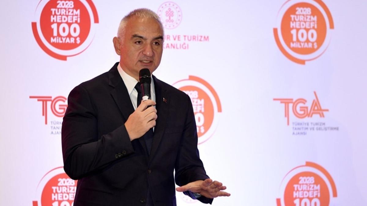 Turizmde 2023 hedefleri akland