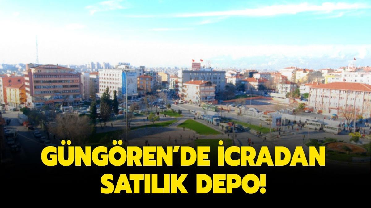 Gngren'de icradan depo satlyor!