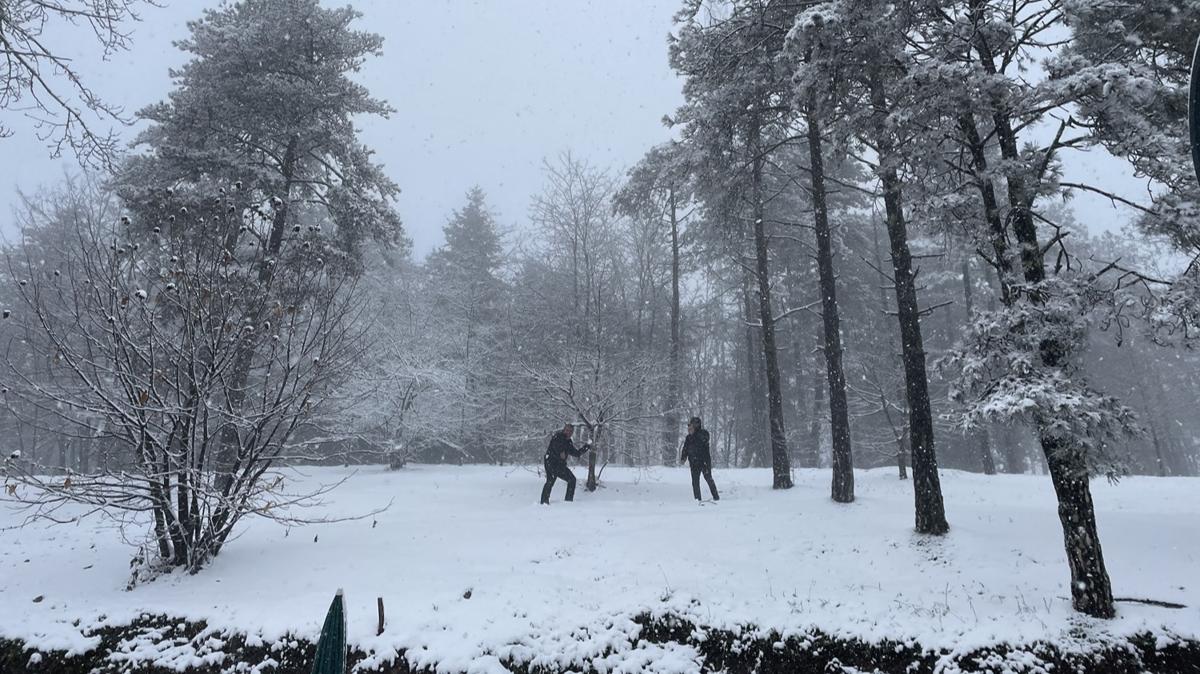 Ordu'da kar etkisini gsteriyor