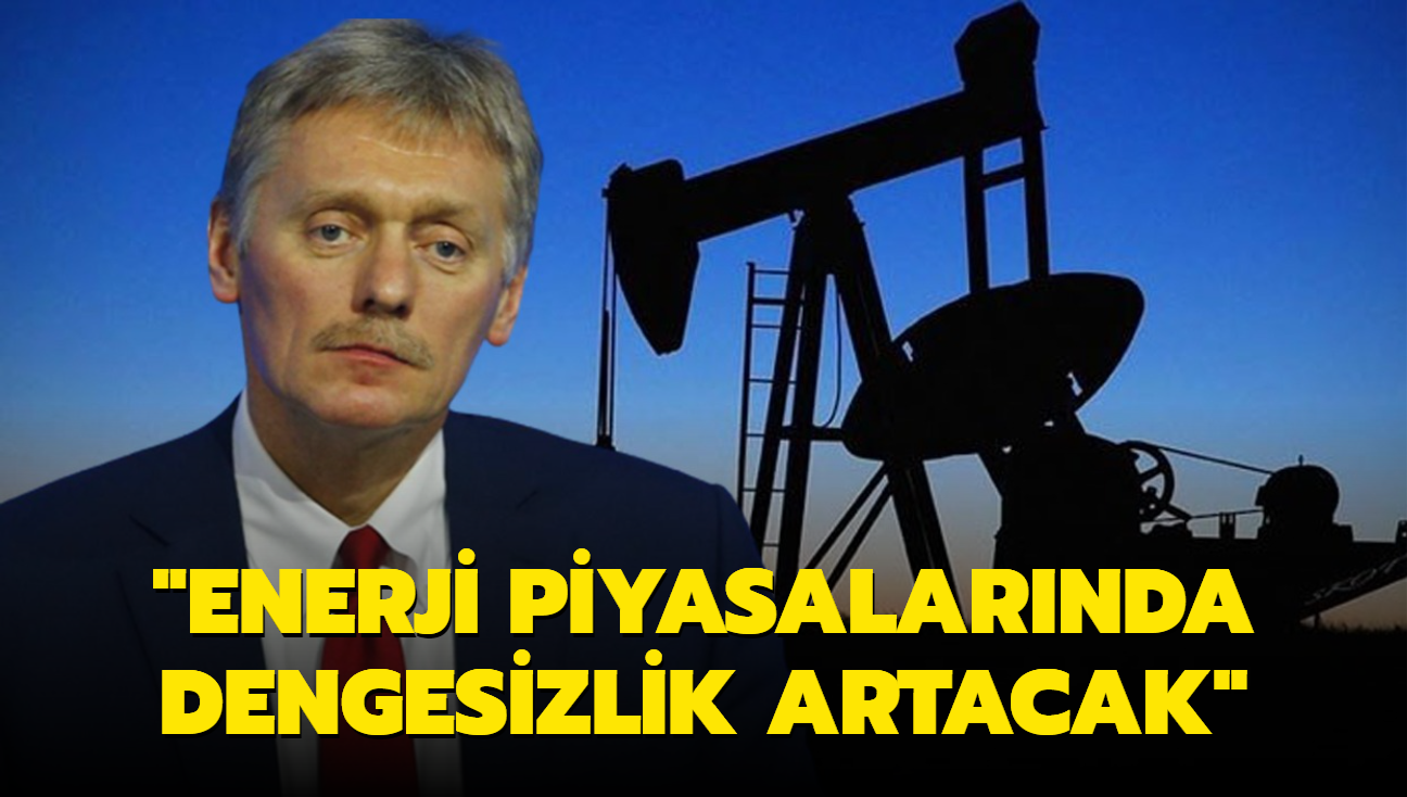 AB'nin Rus petrolne yaptrm... Kremlin: Enerji piyasalarnda dengesizlik artacak