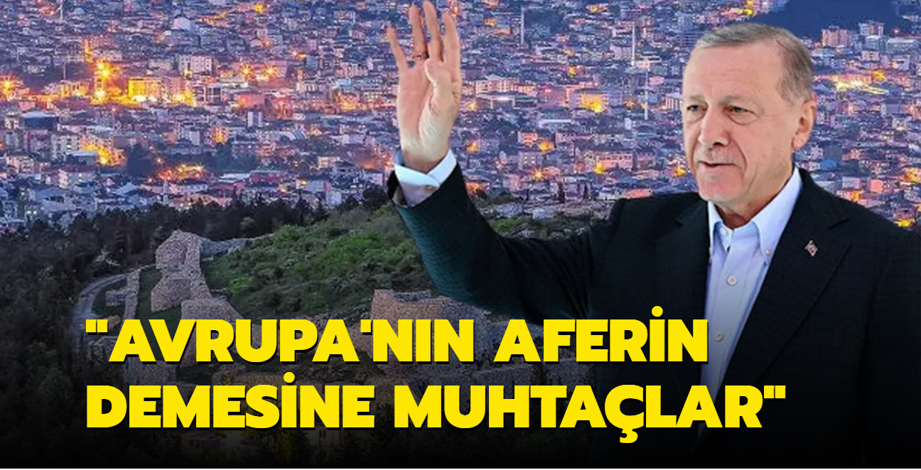 Bakan Erdoan'dan Babacan'a sert gnderme: Avrupa'nn aferin demesine muhtalar