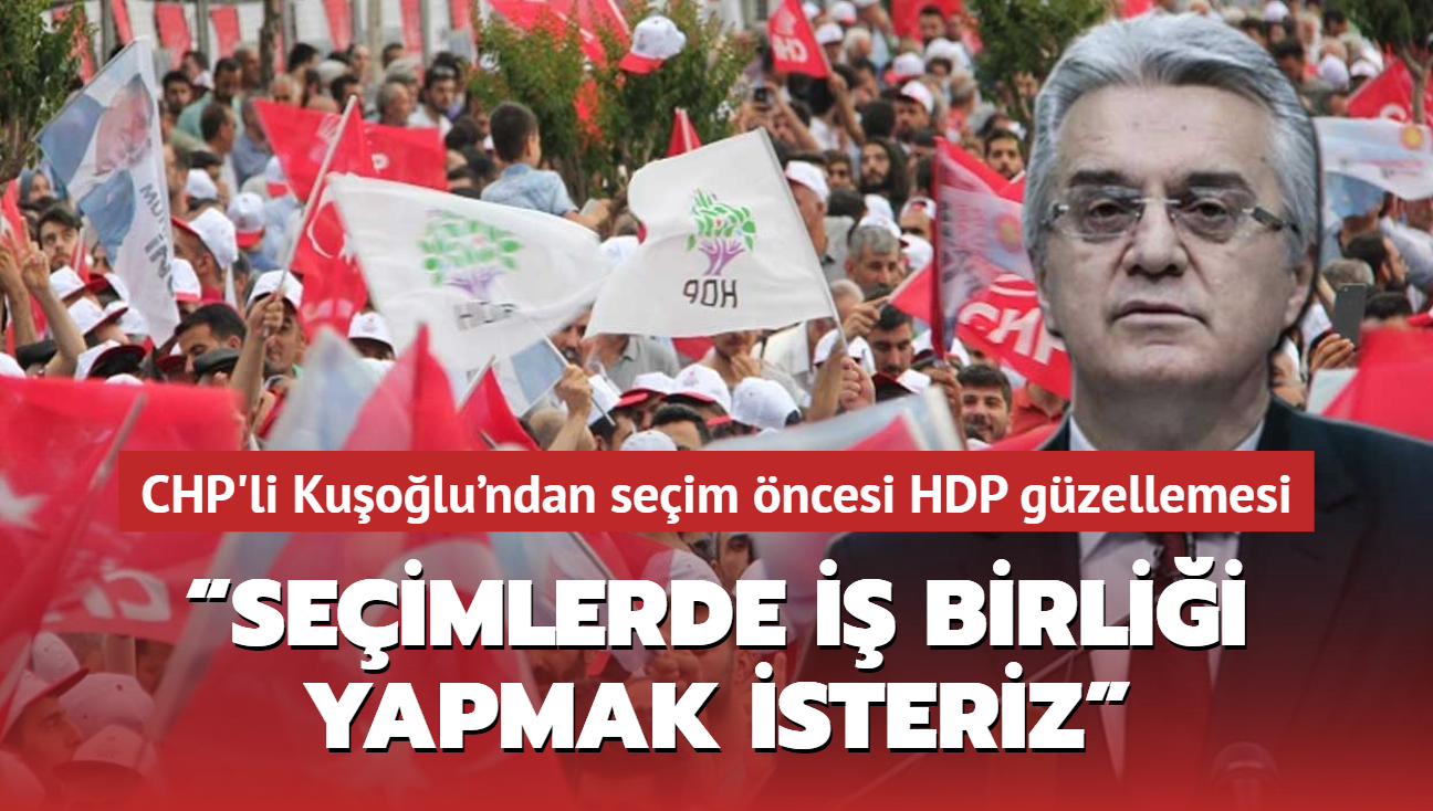 CHP'li Kuolu'ndan seim ncesi HDP gzellemesi Seimlerde i birlii yapmak isteriz