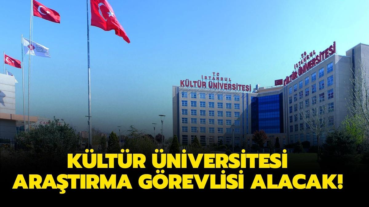 stanbul Kltr niversitesi aratrma grevlisi alacak!