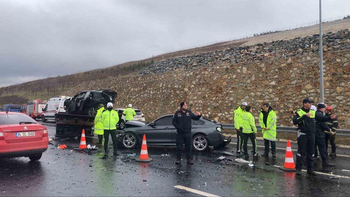 Bursa'da zincirleme trafik kazas