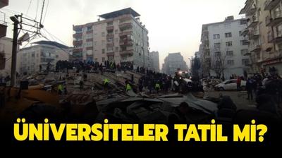 niversiteler hangi illerde ka gn tatil edildi? niversiteler tatil mi? 