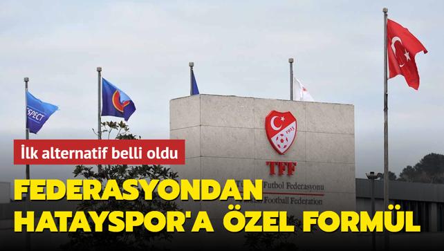 Federasyondan Hatayspor'a zel forml