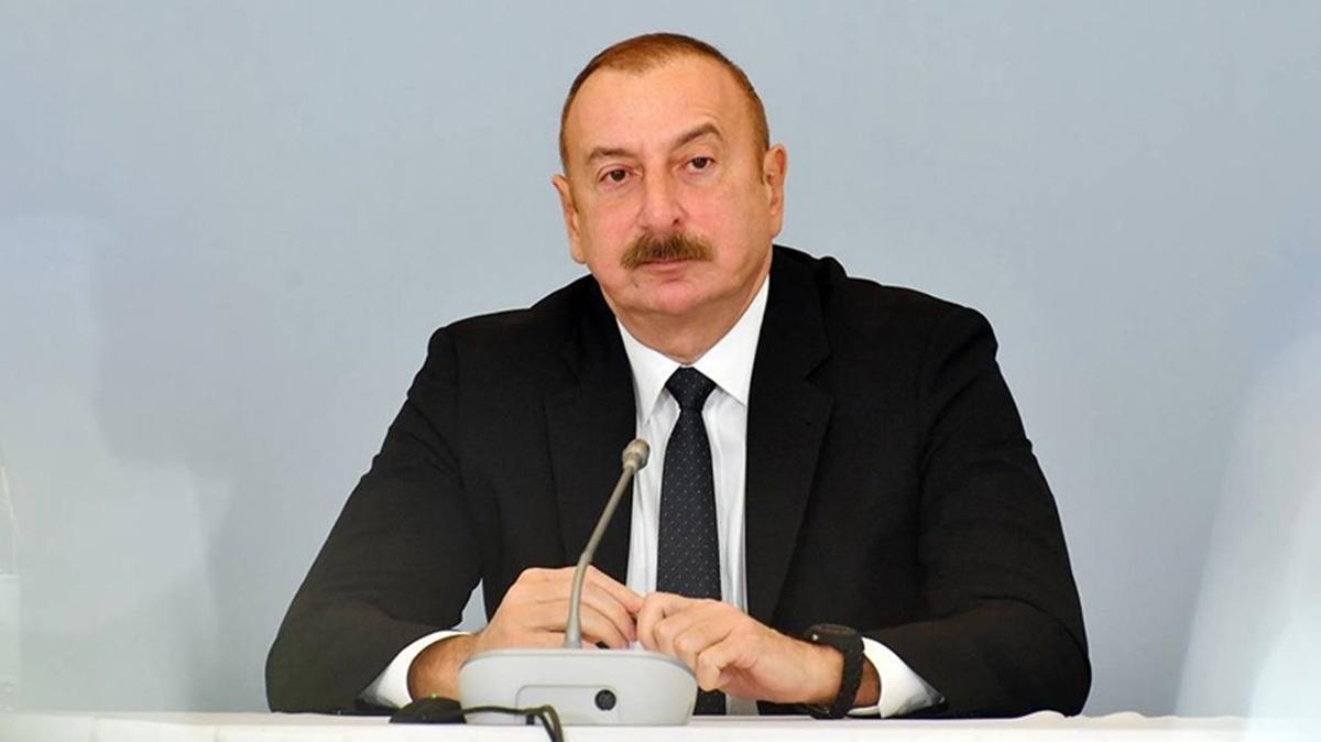 Aliyev: Depremlerde yaralananlar Azerbaycan'da tedavi etmeye hazrz