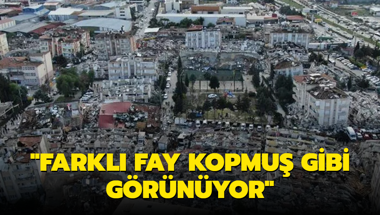 ABD'li deprem uzmanndan dikkat eken aklama: Farkl fay kopmu gibi grnyor