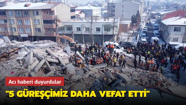 Ac haberi duyurdular: '5 greimiz daha vefat etti'