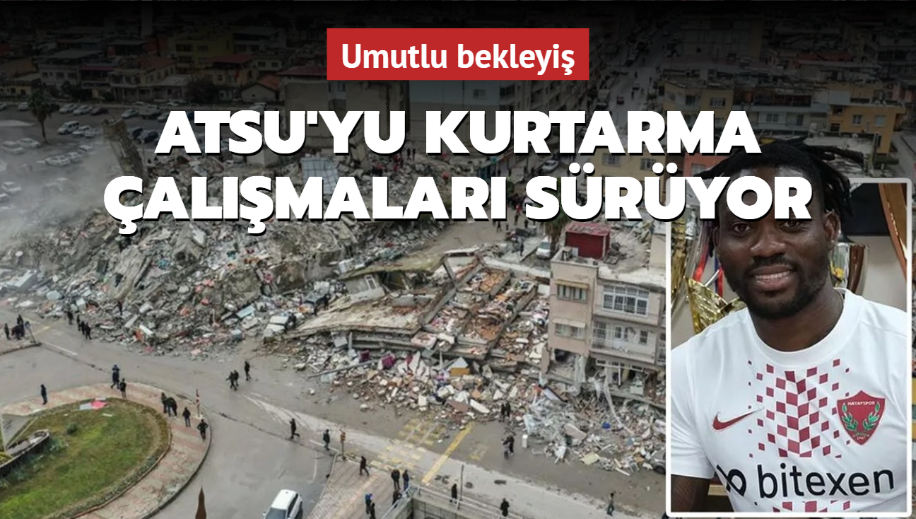 Christian Atsu'yu kurtarma almalar sryor