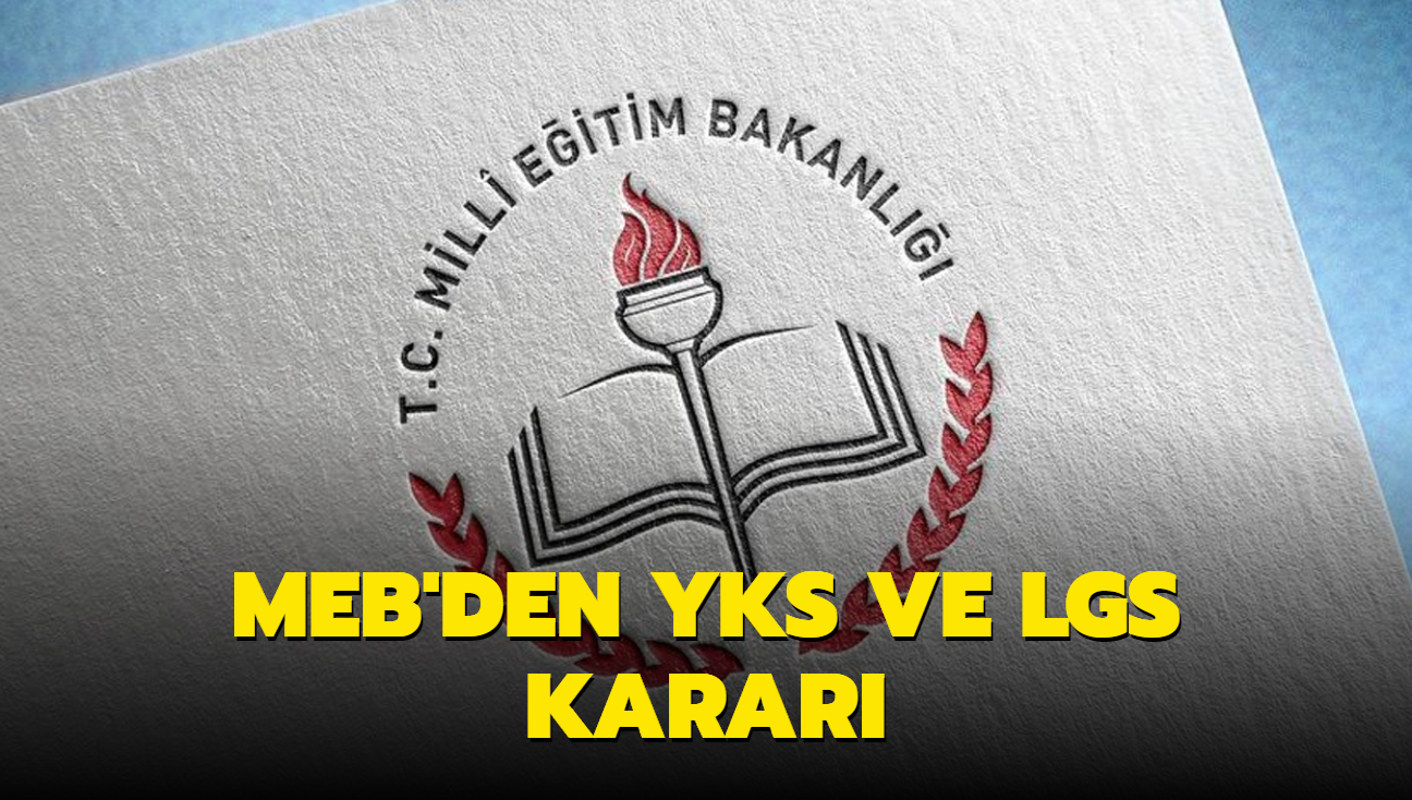 LGS ve YKS'de ikinci dnem konular olmayacak