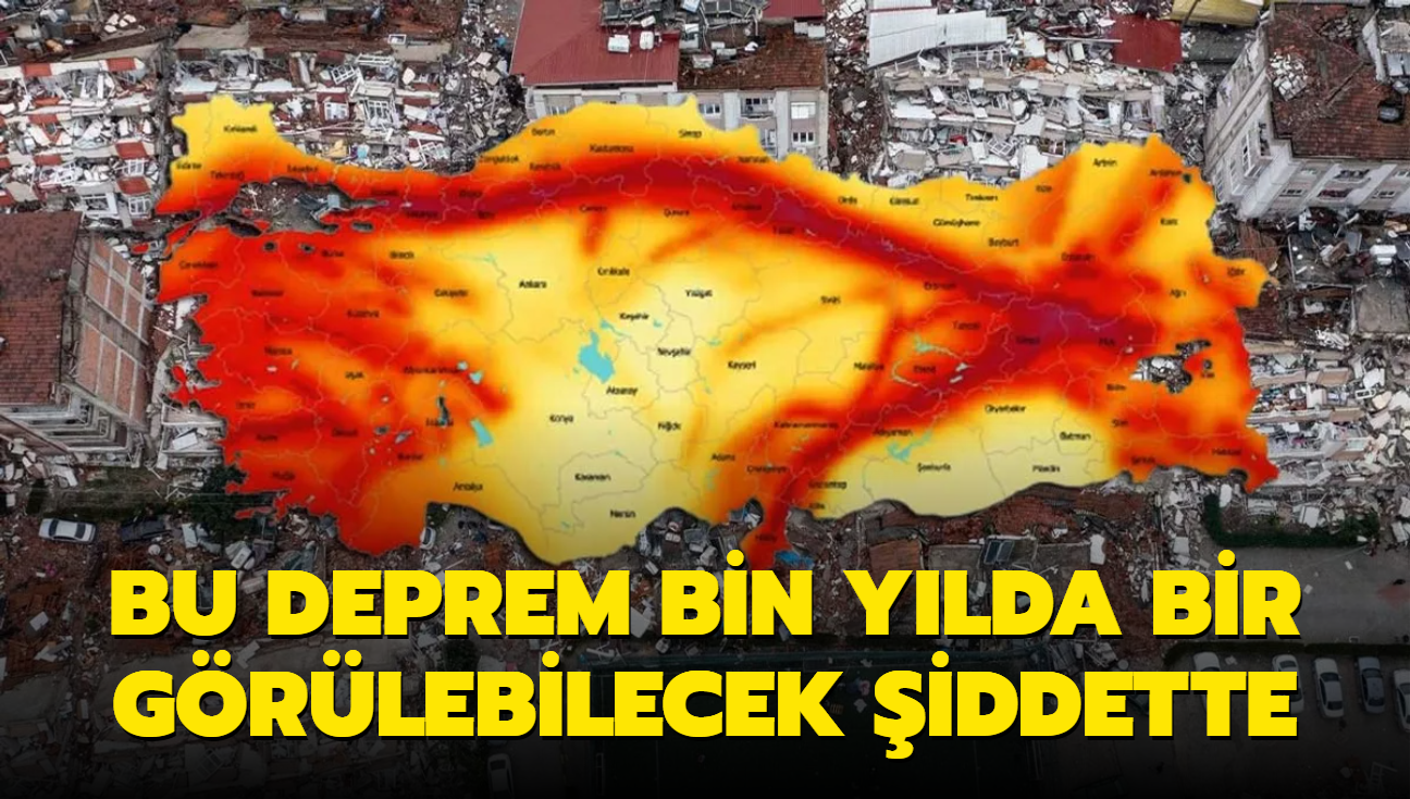 Profesr Shinjin: Bu deprem bin ylda bir grlebilecek iddette