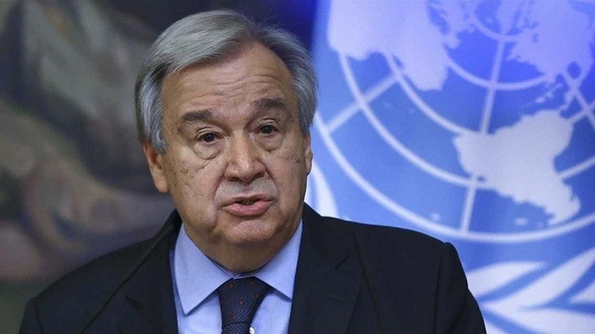 Guterres: Kahramanmara merkezli depremler zamanmzn en byk doal afetlerinden