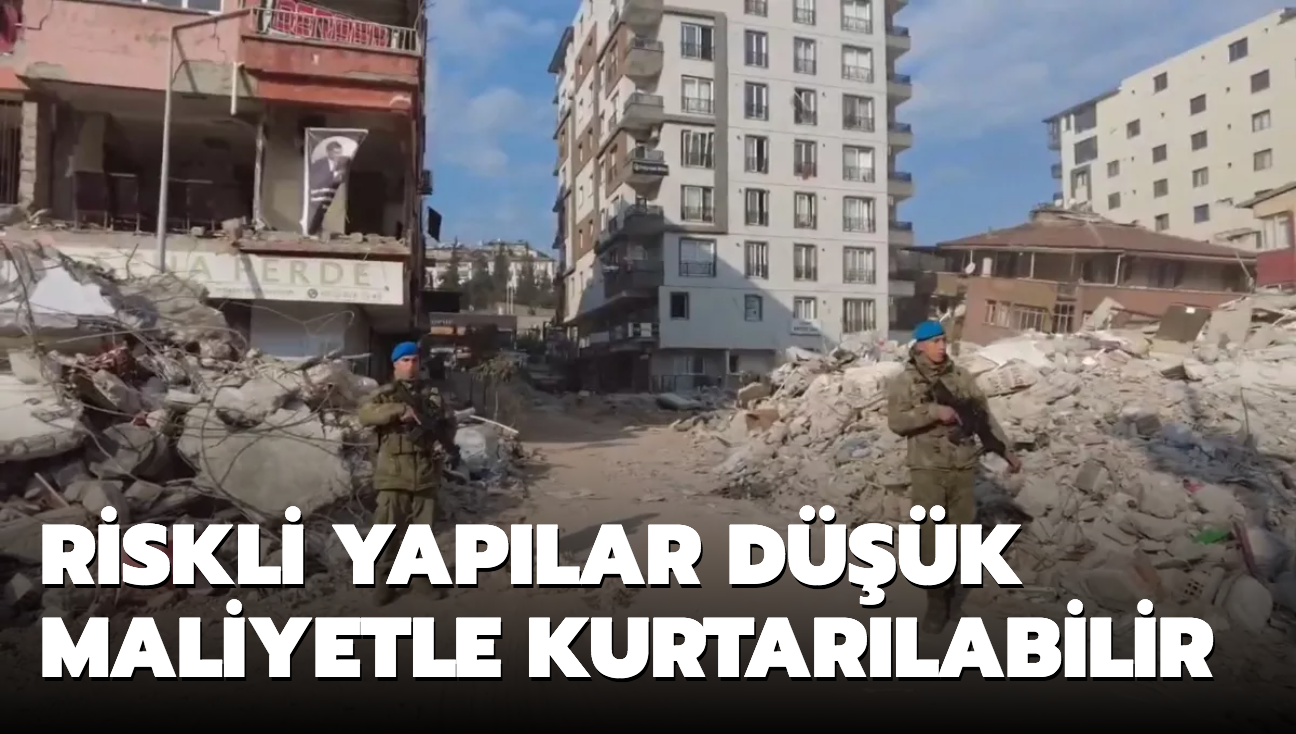 Riskli yaplar dk maliyetle kurtarlabilir