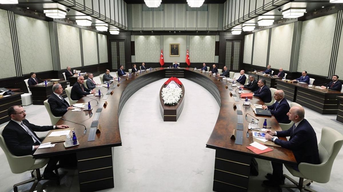 Kabine toplants saat kata" Cumhurbakan Erdoan saat kata aklama yapacak"