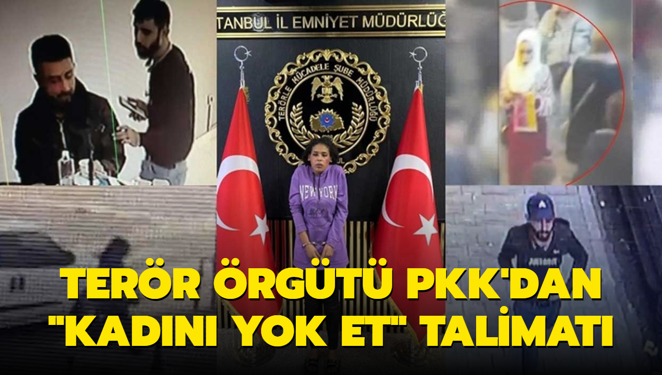Terr rgt PKK/YPG'den 'kadn yok et' talimat