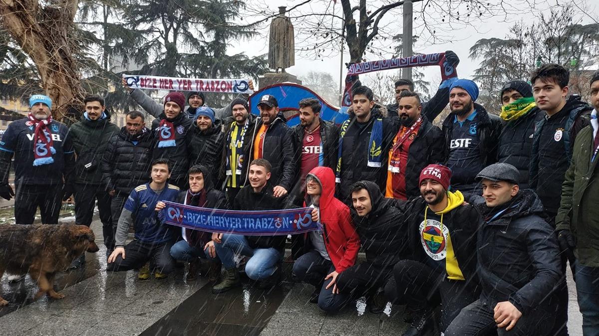 Trabzon'da "Trkiye Tek Yrek" oldu!