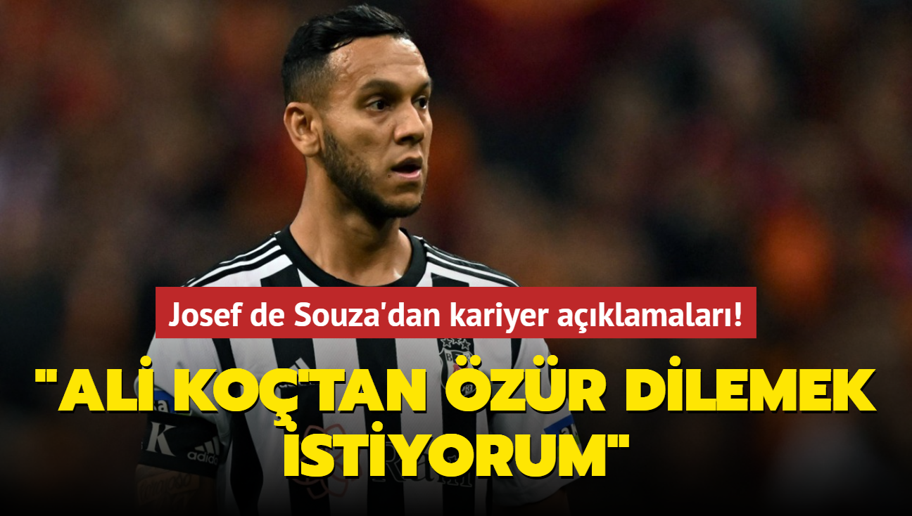 Josef De Souza: "Ali Ko'tan zr dilemek istiyorum"