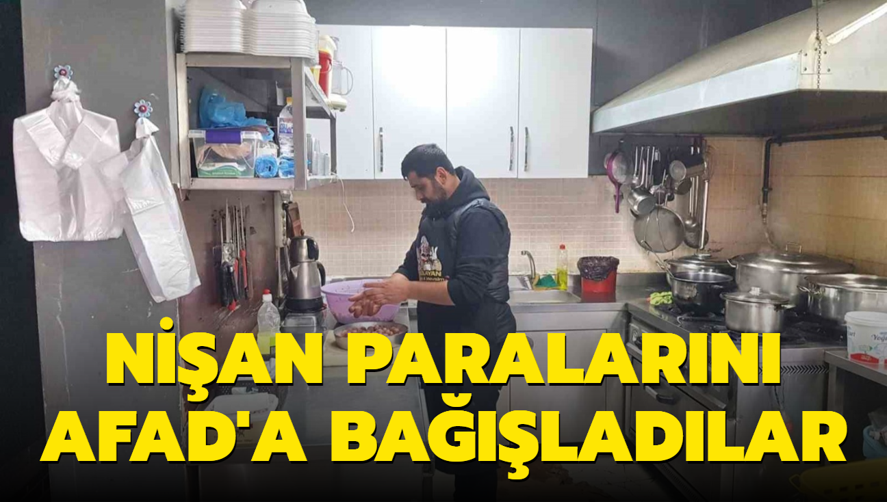 Nian paralarn AFAD'a baladlar