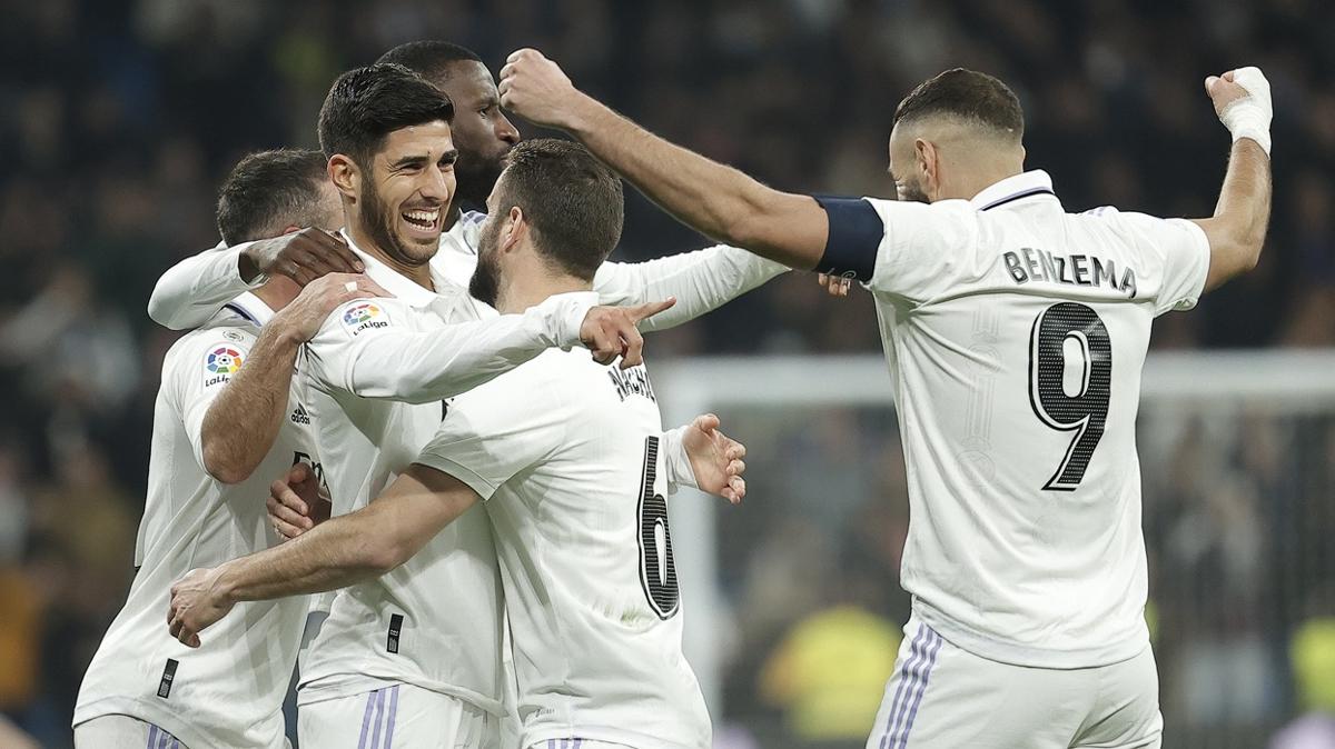 Real Madrid Osasuna karsnda zorlansa da taklmad