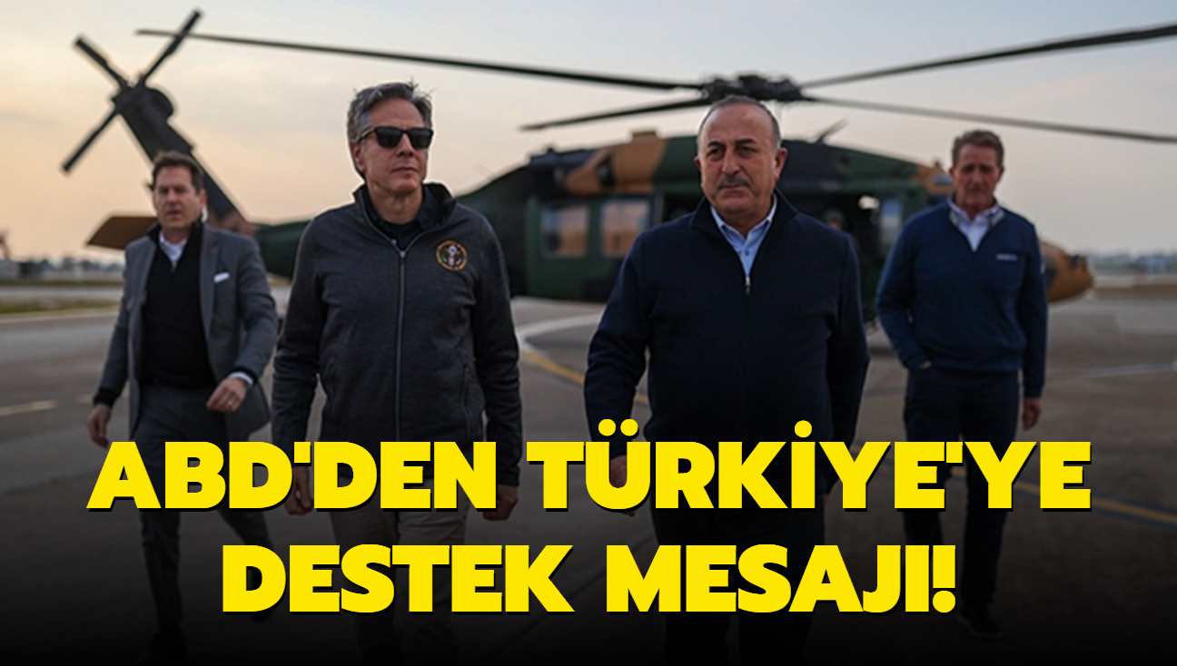 ABD'den Trkiye'ye destek mesaj!