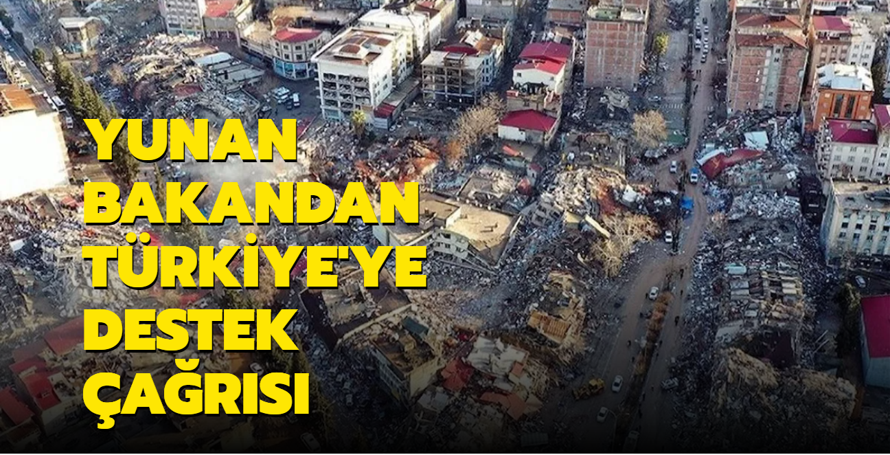 Yunan bakandan AB'ye Trkiye'ye destek ars