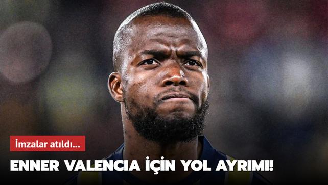 Enner Valencia iin yol ayrm! mzalar atld...