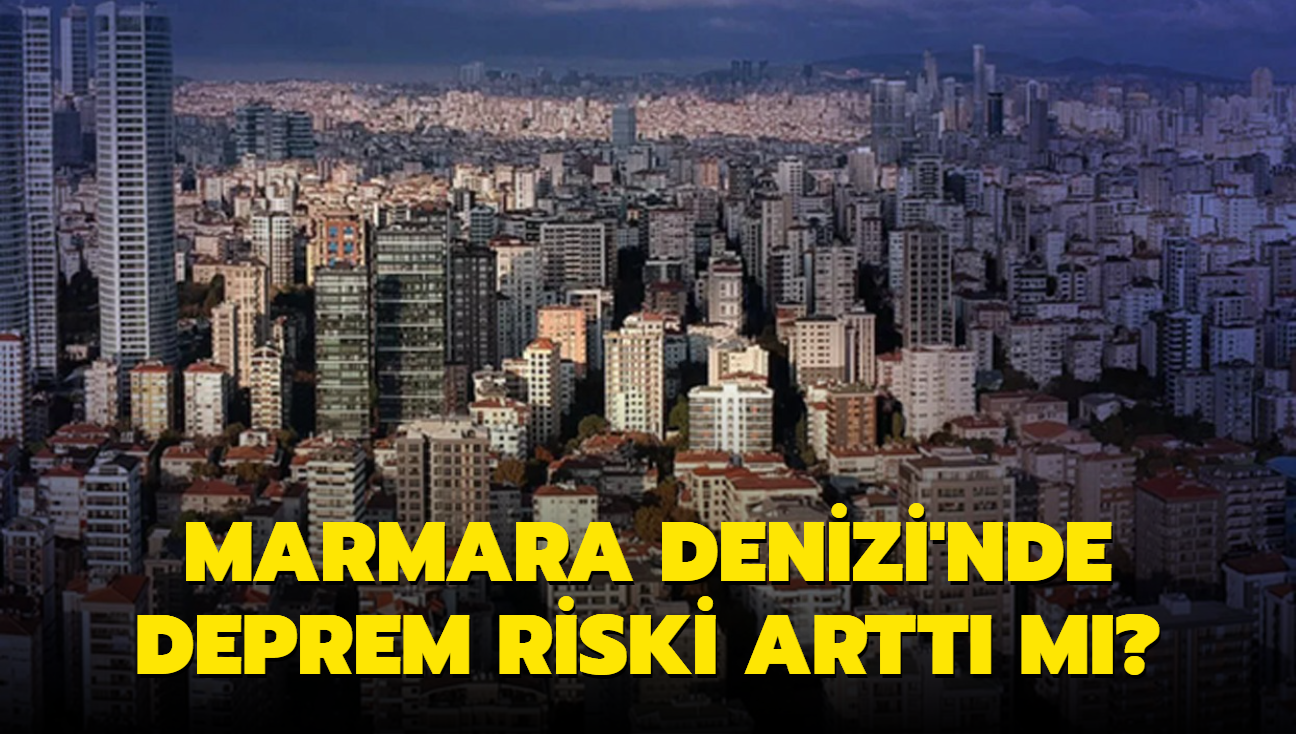 Marmara Denizi'nde deprem riski artt m"