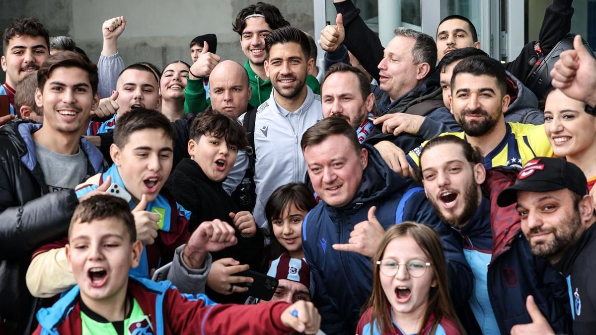 Trabzonspor kafilesi svire'ye ulat