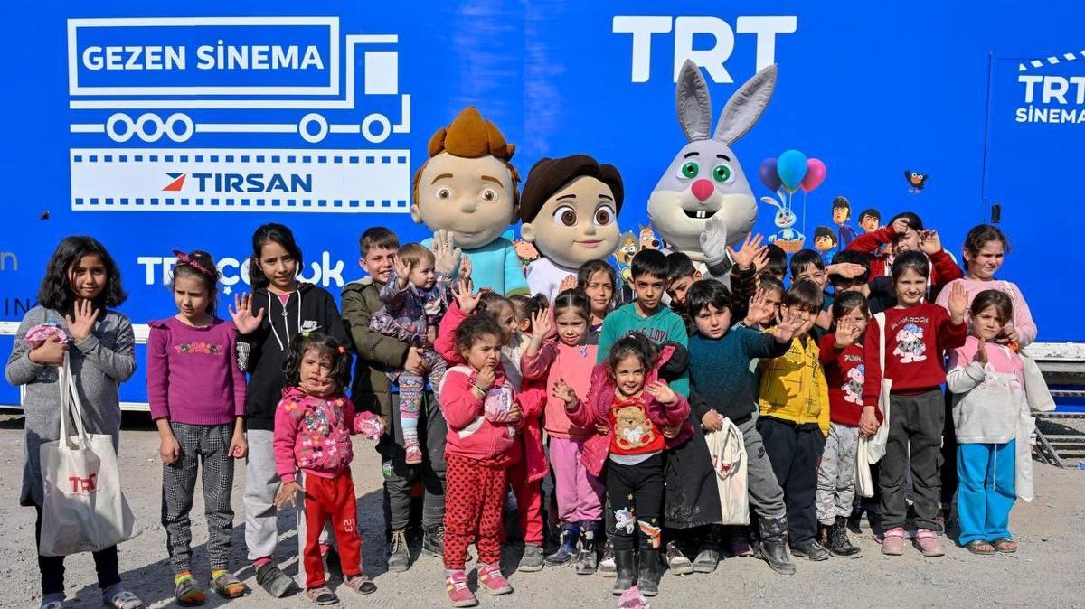TRT'den Kahramanmara'taki depremzedelere moral ziyareti