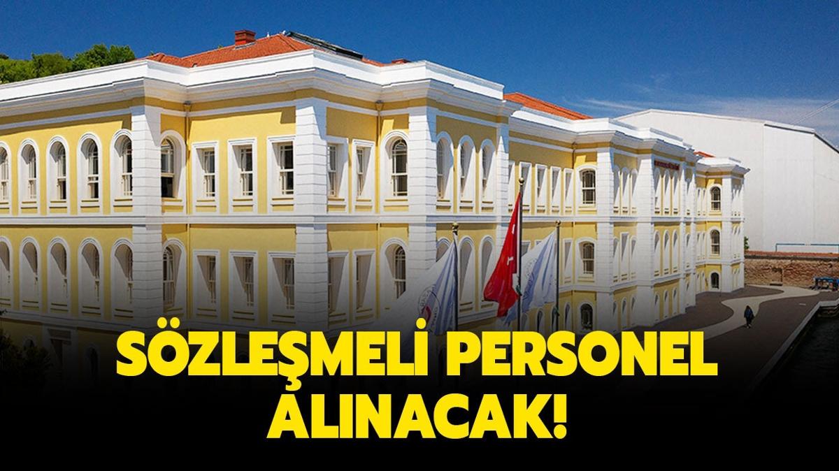 Galatasaray niversitesi Szlemeli Personel alyor!