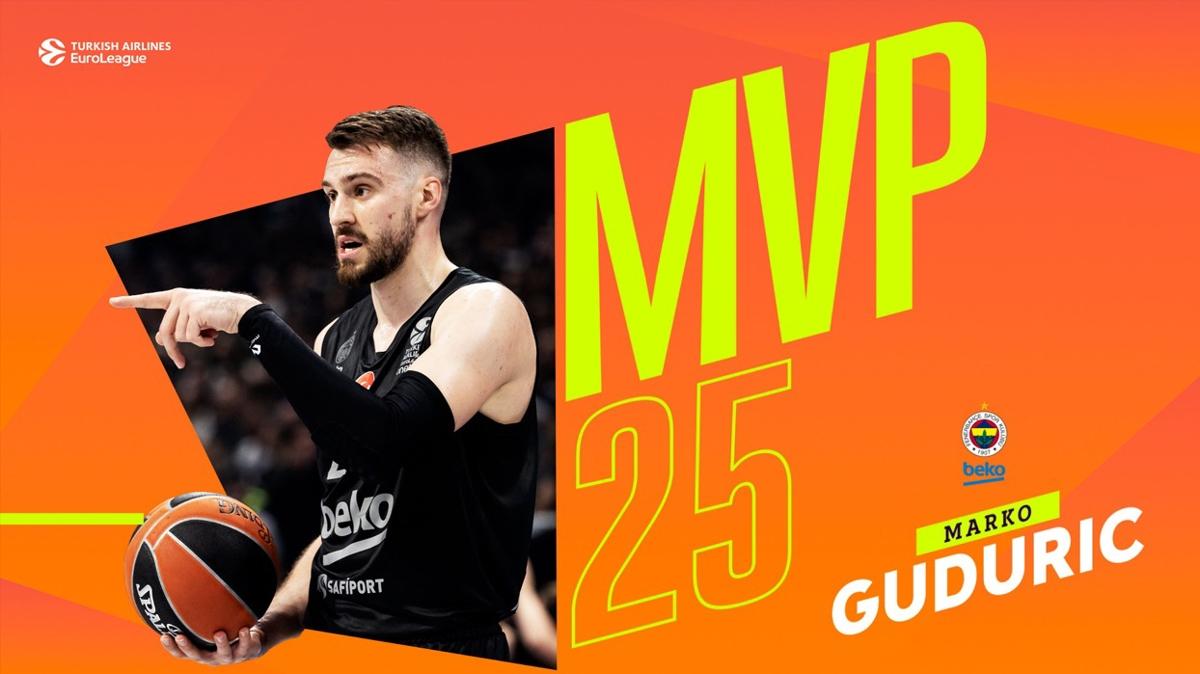 Haftann MVP'si Fenerbahe'den