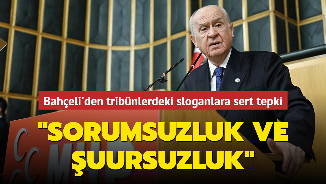 Devlet Baheli'den Fenerbahe-Konyaspor mandaki sloganlara sert tepki: Sorumsuzluk ve uursuzluk