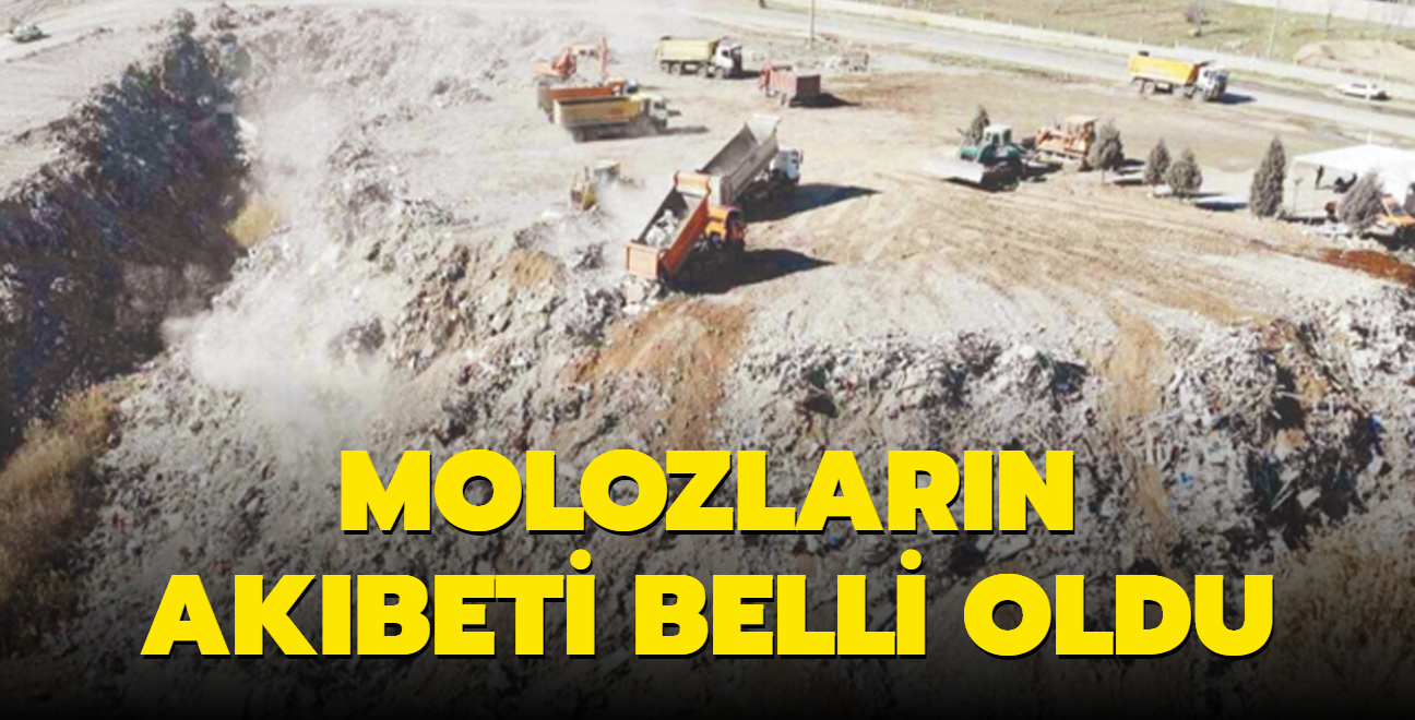 Deprem blgesindeki molozlarn akbeti belli oldu